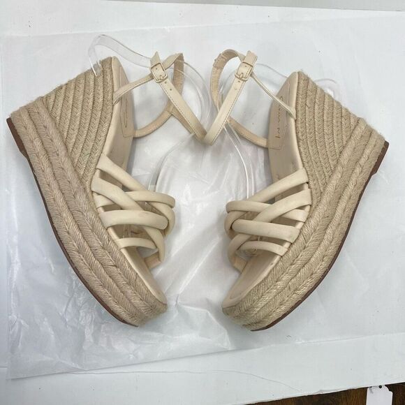 Circus NY Irene Strappy Espadrille Platform Wedge Sandals Heels 9.5 - Picture 5 of 12